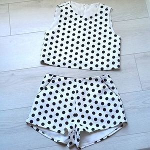 Two piece short set